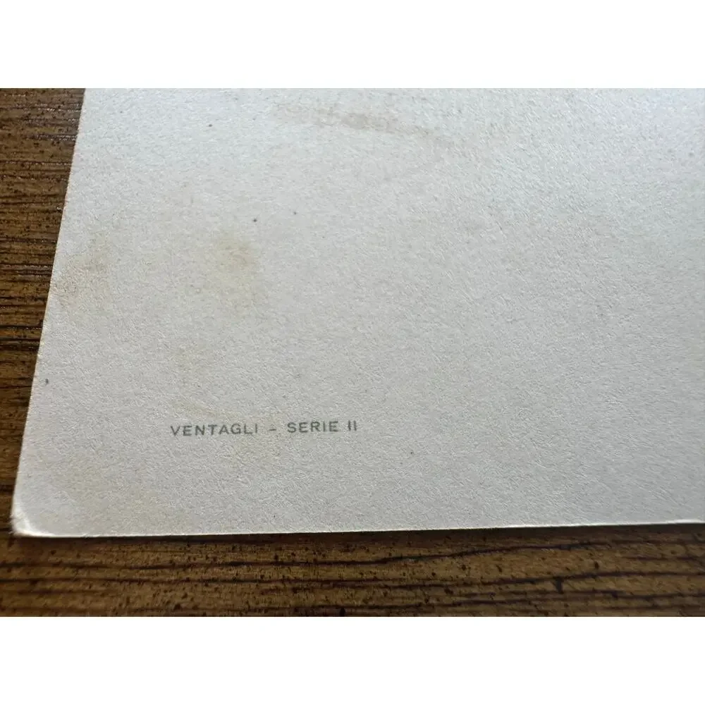 RARE Vintage Edina Altara Ventagli Serie II Promo Postcards Casa Mamma Milano